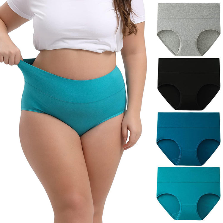 High Waist Shapewear Comfort Underwear 4 Pack