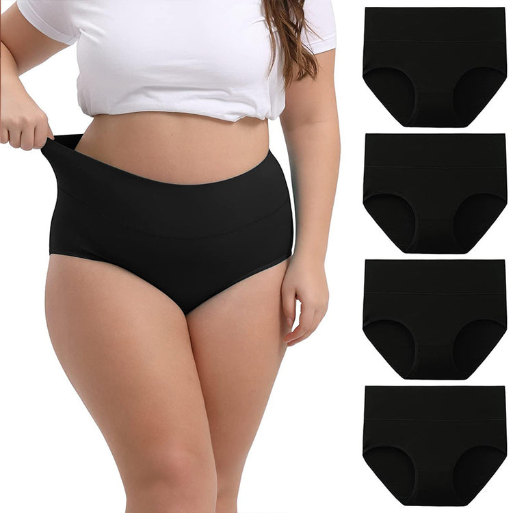 High Waist Shapewear Comfort Underwear 4 Pack
