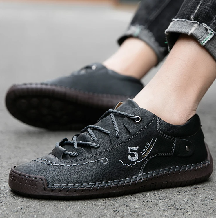 ⏰Last Day 70% OFF 🔥 crafted Classic Men's Casual Sneakers, Vintage Ankle Boots