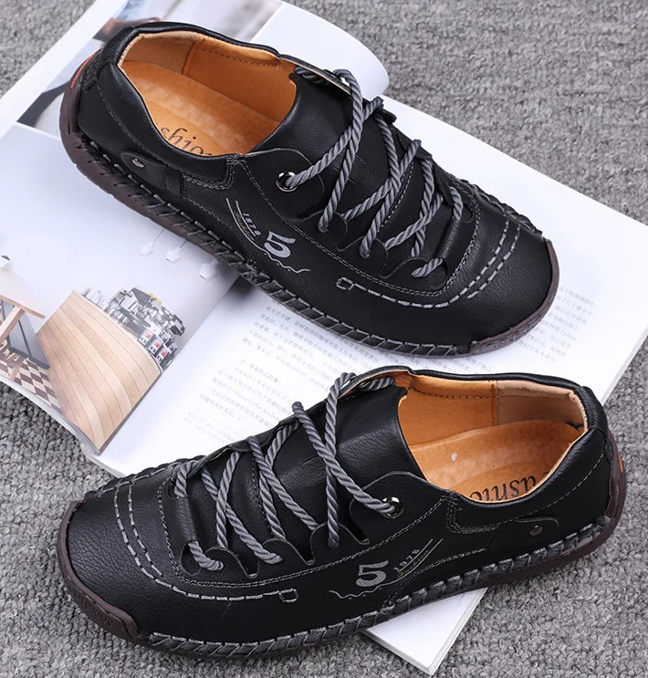 ⏰Last Day 70% OFF 🔥 crafted Classic Men's Casual Sneakers, Vintage Ankle Boots