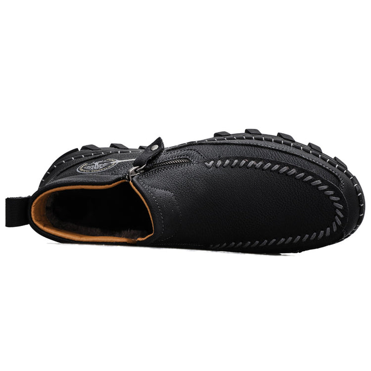 ⏰Last Day 70% OFF 🔥 TOPSFANO® Men's Vintage Leather Motorcycle Boots