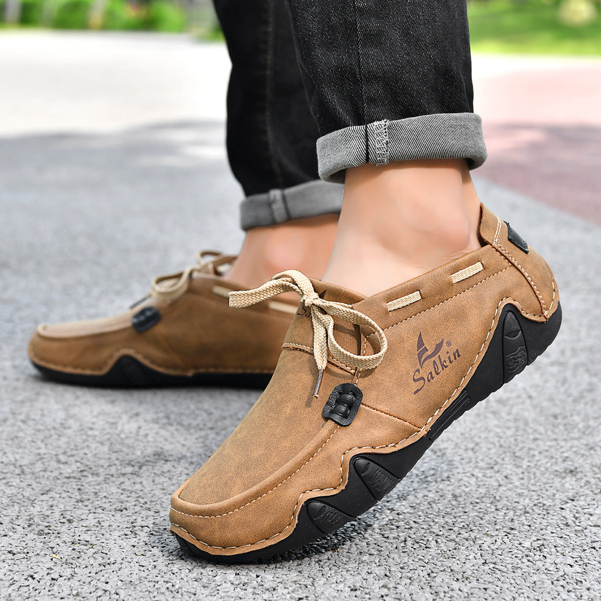 ⏰Last Day 70% OFF 🔥 TOPSFANO® Unisex Low-Top Lace-Up Casual Shoes