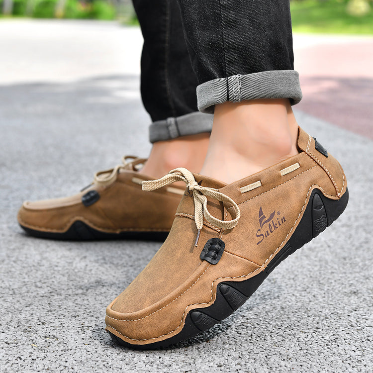 ⏰Last Day 70% OFF 🔥 TOPSFANO® Unisex Low-Top Lace-Up Casual Shoes