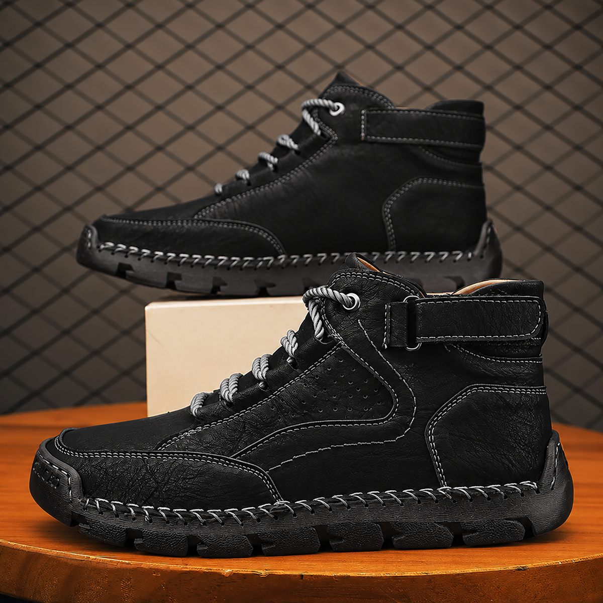 ⏰Last Day 70% OFF 🔥 TOPSFANO® Men's Vintage Casual Ankle Boots