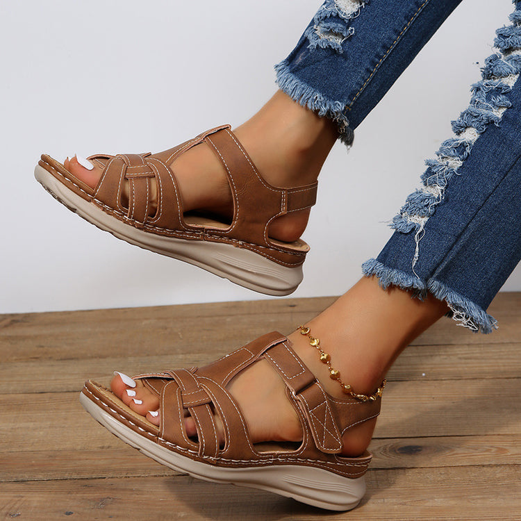 ⏰Last Day 70% OFF 🔥 2026 Comfort Vintage Leather Sandals