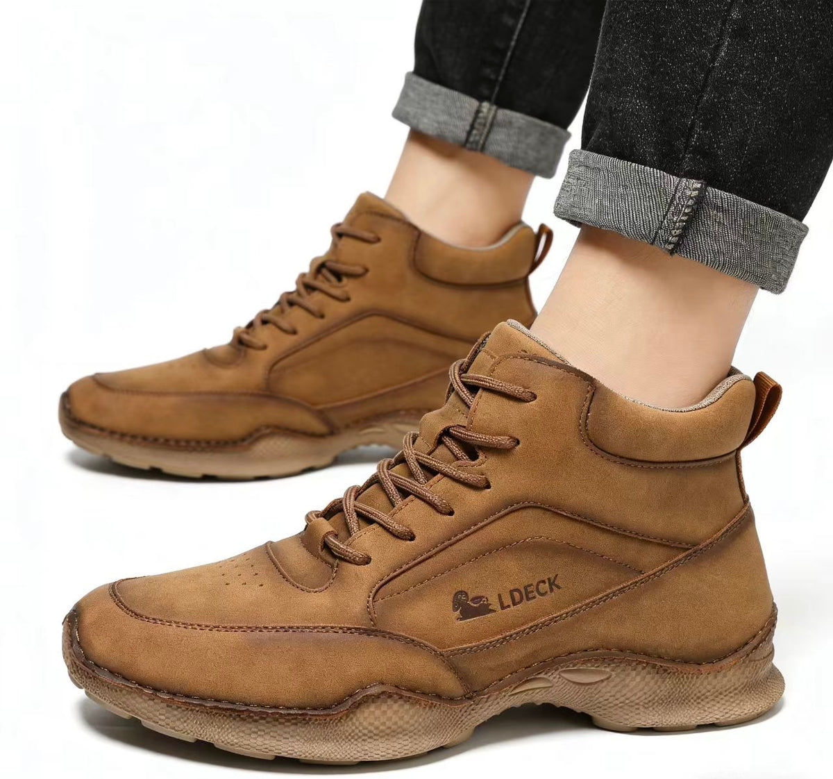 ⏰Last Day 70% OFF 🔥 TOPSFANO®Men's Genuine Leather Outdoor Waterproof Walking Shoes
