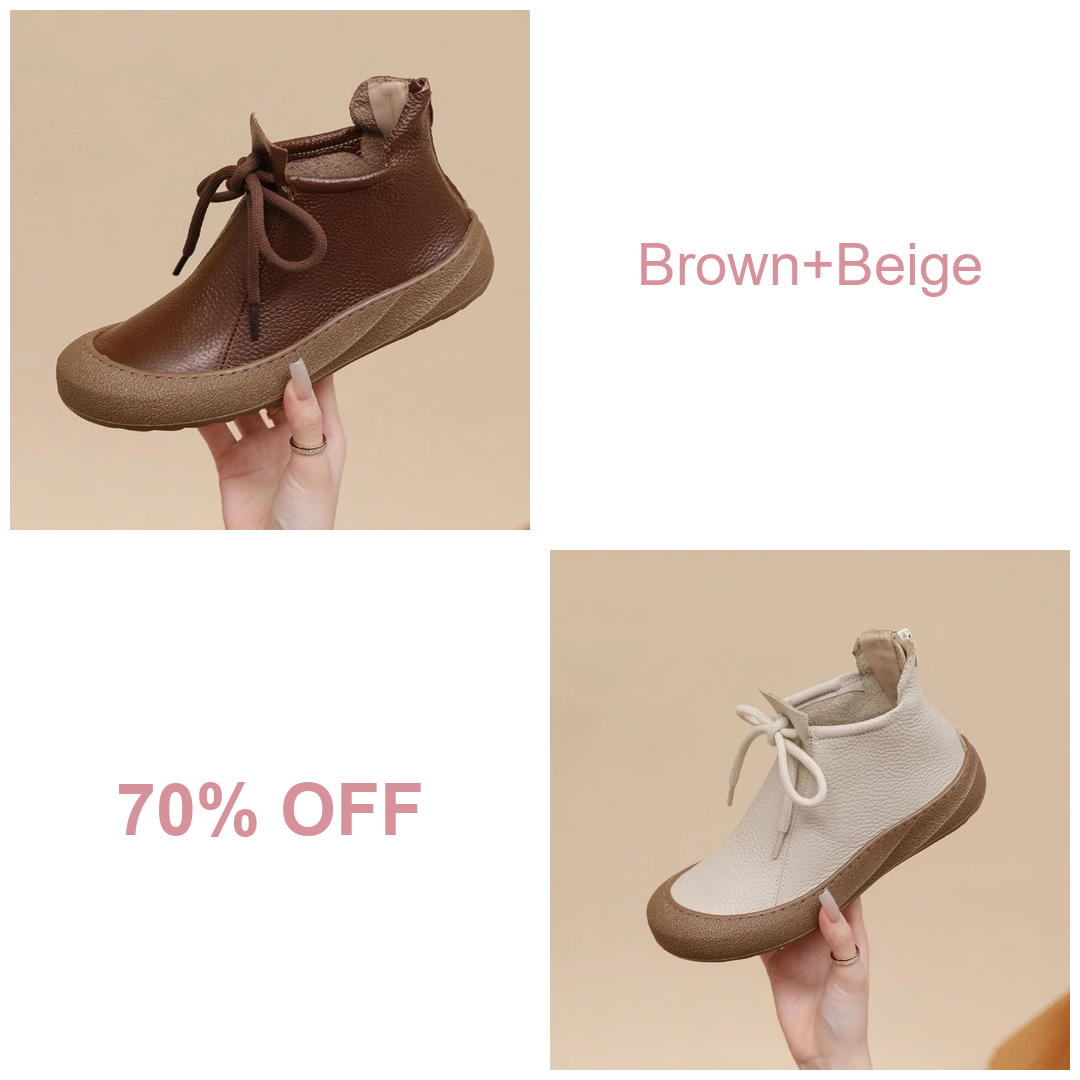 Soft Ankle Boots for Women – Retro Style & Comfortable Fit