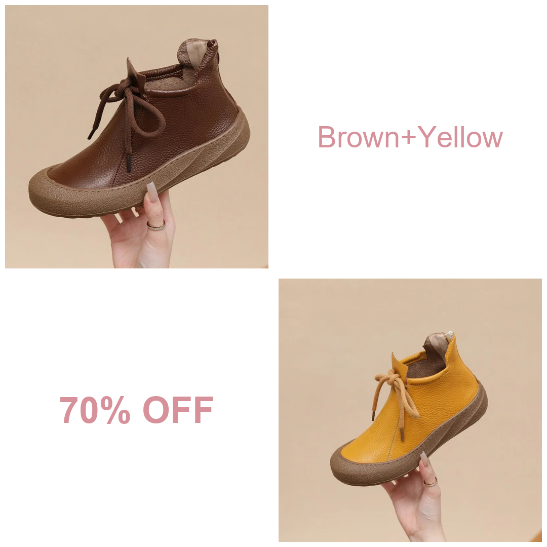 Soft Ankle Boots for Women – Retro Style & Comfortable Fit