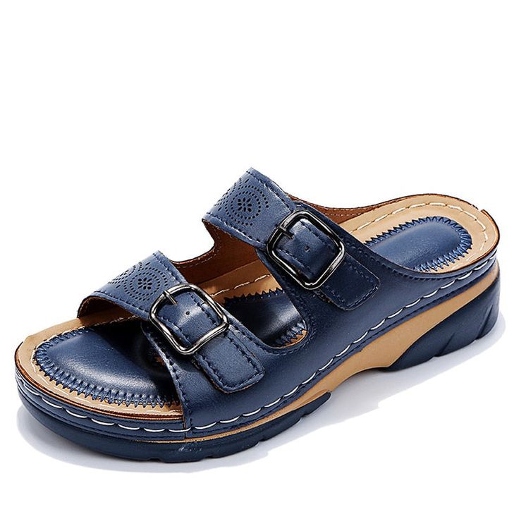 ⏰Last Day 70% OFF 🔥 Breathable Adjustable Ladies Leather Sandals