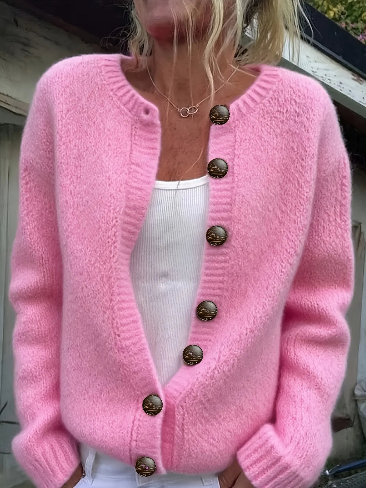 New Arrivals🔥 Soft-Touch Luxe Button-Up Sweater