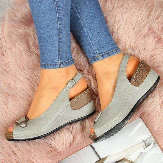 ⏰Last Day 70% OFF 🔥 2026 new, comfortable women’s leather sandals with soft soles and high heels