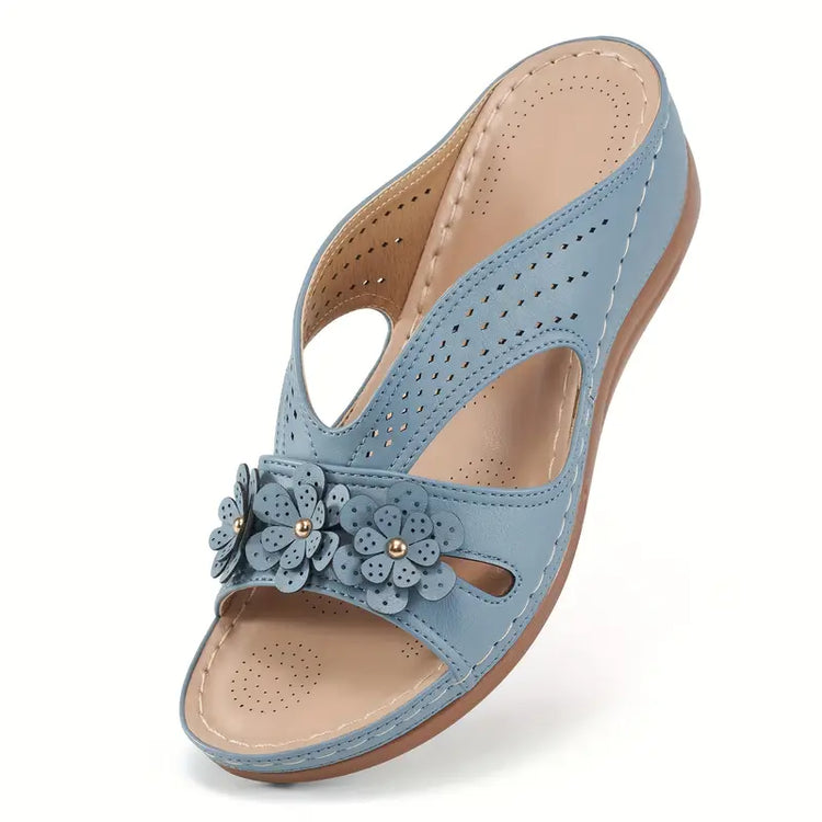 ⏰Last Day 70% OFF 🔥 Women's Floral Arch Support Sandals