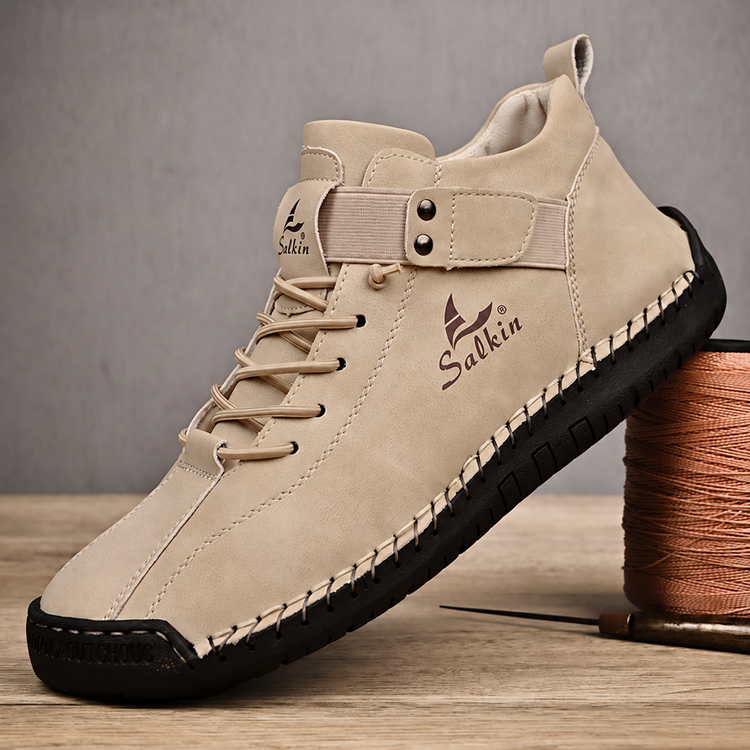 ⏰Last Day 70% OFF 🔥 TOPSFANO® Men's Vintage Strap High-Top Shoes