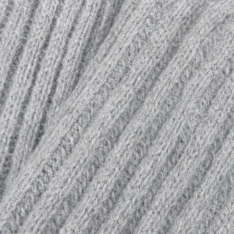 Draperie – Ribbed Open-Front Waterfall Cardigan