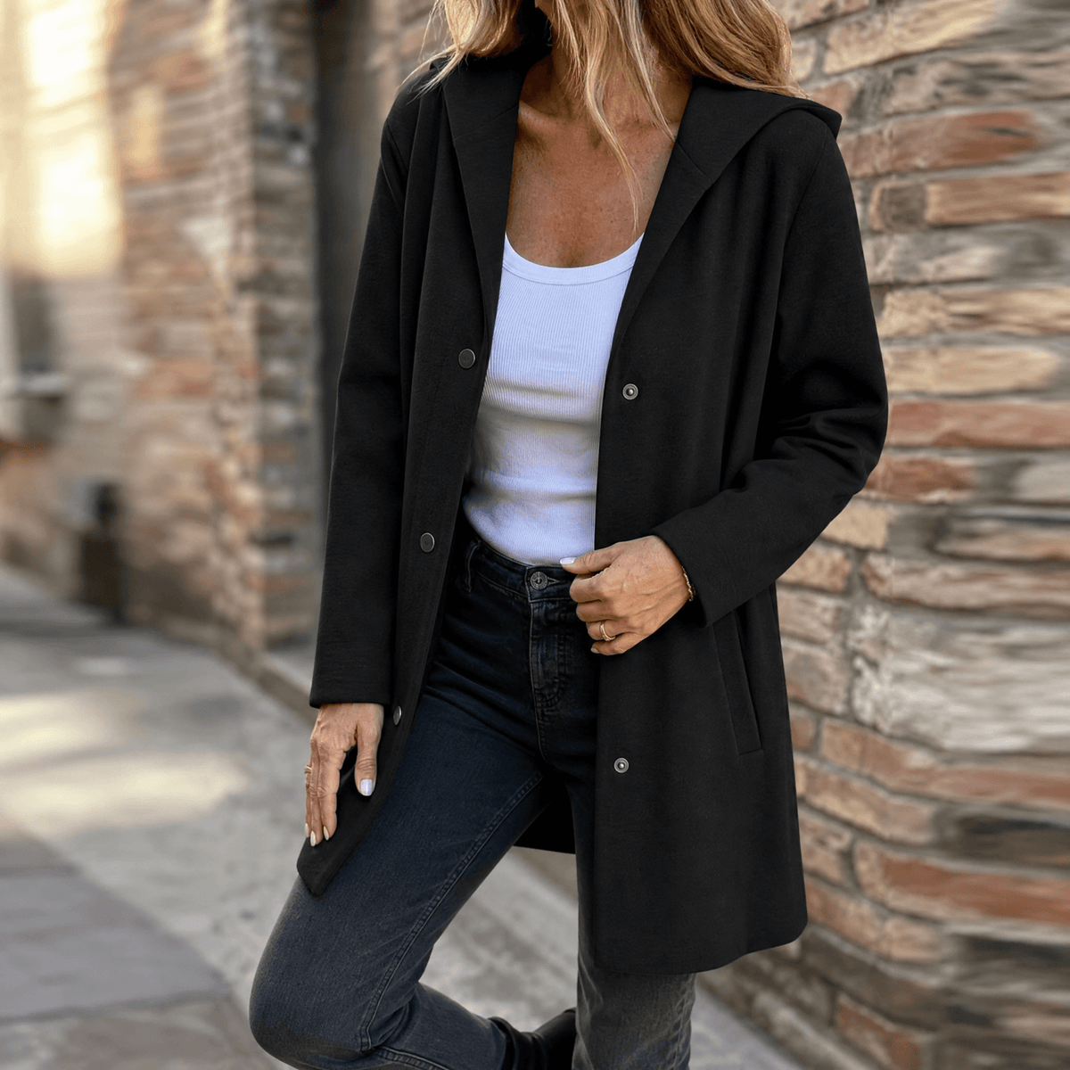 Everyday Women's Hooded Cardigan
