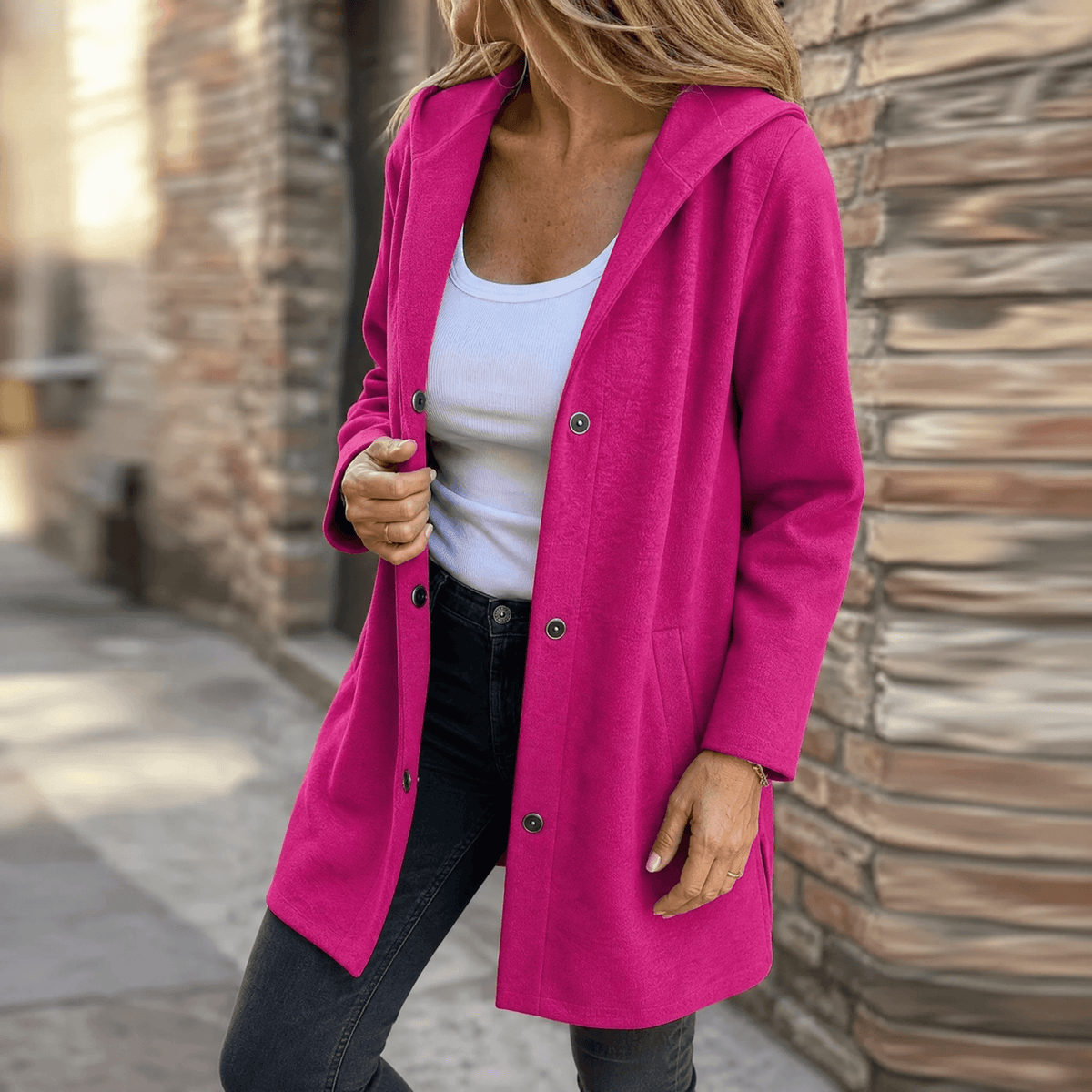 Everyday Women's Hooded Cardigan