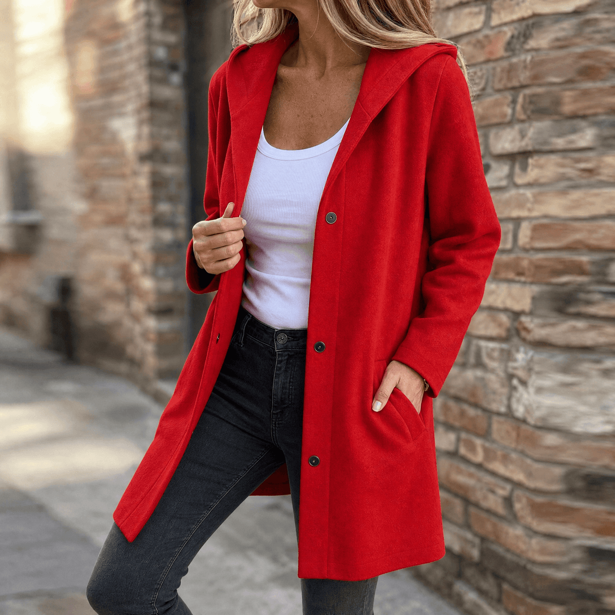 Everyday Women's Hooded Cardigan