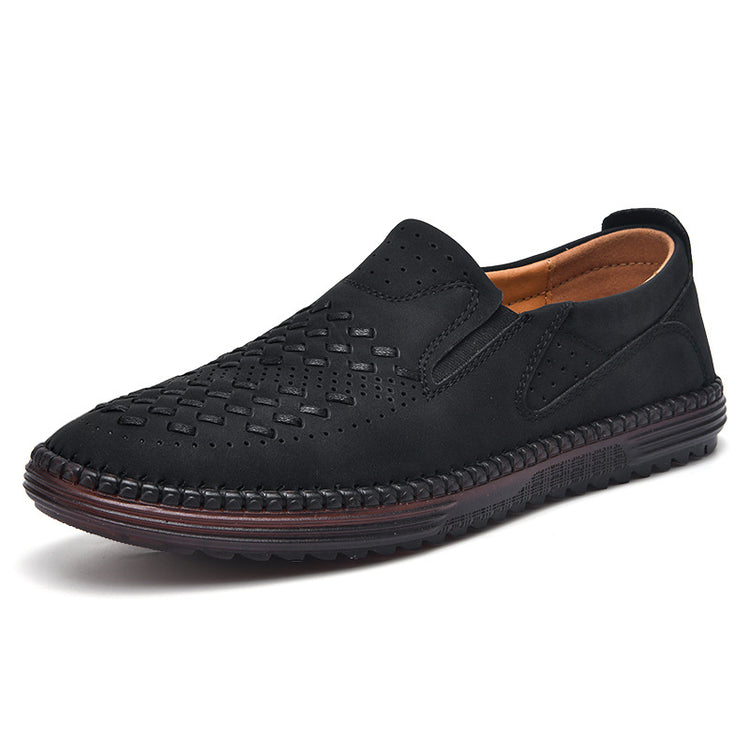 ⏰Last Day 70% OFF 🔥 TOPSFANO® Men's Casual Leather Slip-On Loafers