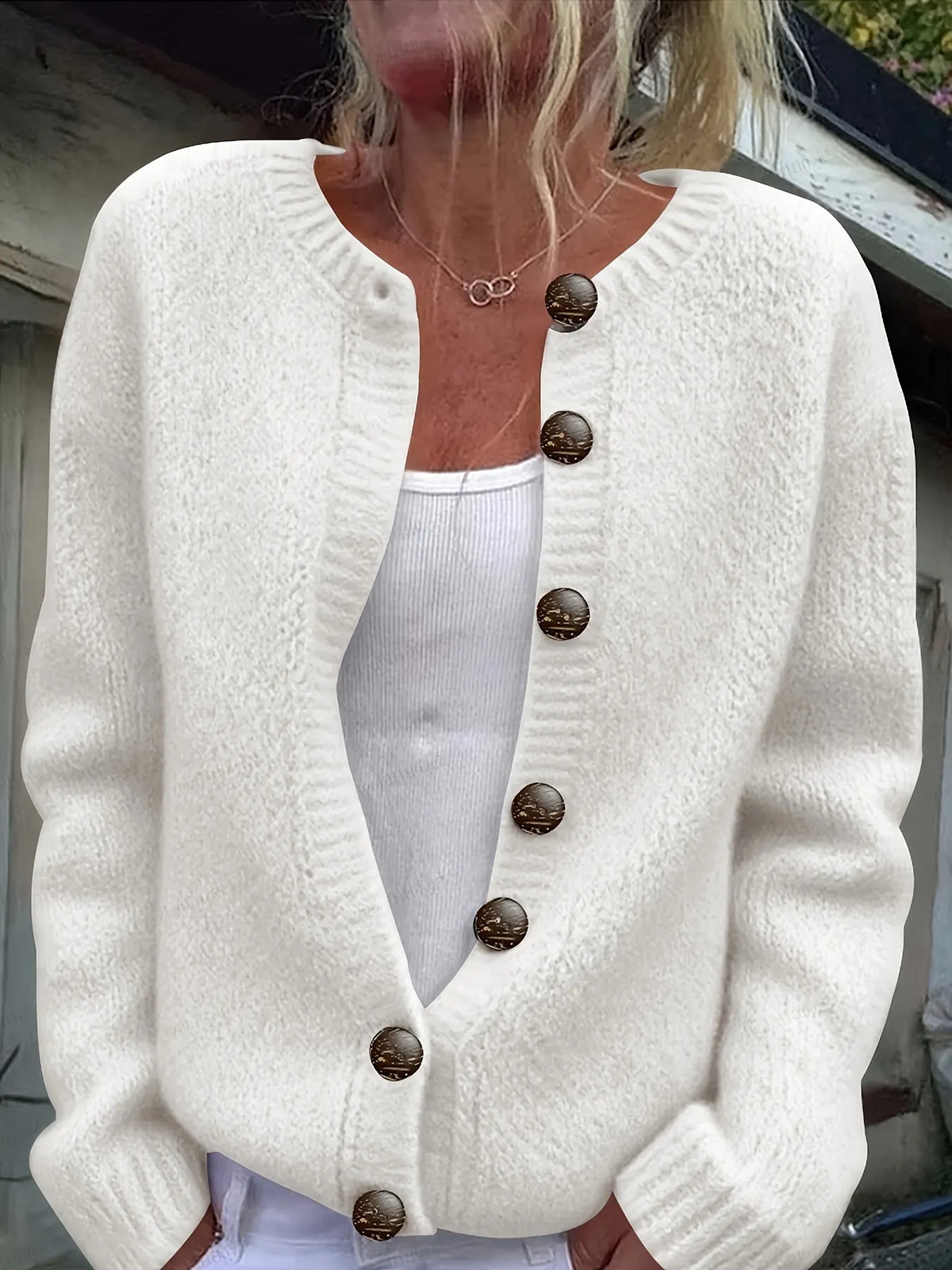 New Arrivals🔥 Soft-Touch Luxe Button-Up Sweater