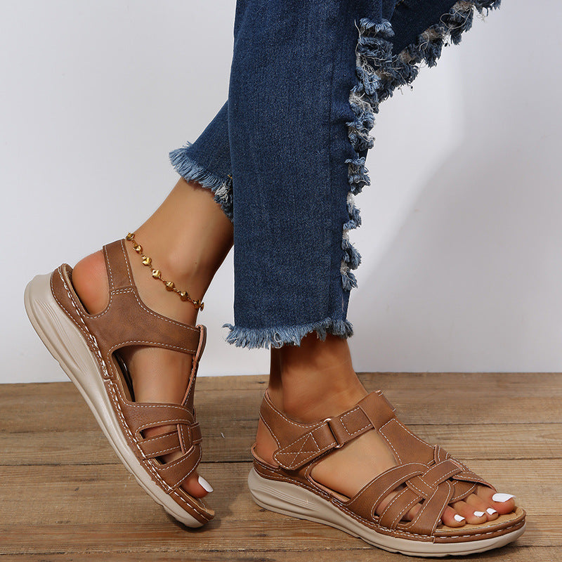 ⏰Last Day 70% OFF 🔥 2026 Comfort Vintage Leather Sandals