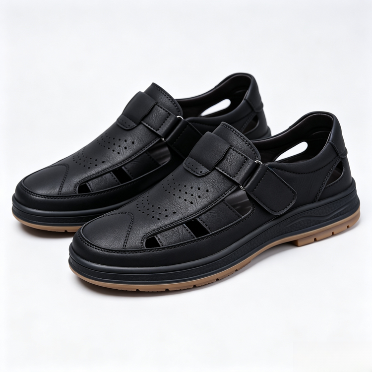 ⏰Last Day 70% OFF 🔥 TOPSFANO®Men's Genuine Leather Breathable Sandals
