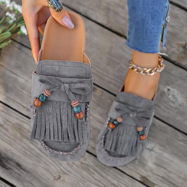 Women's Slip-on Shoes, Wedge Heel Thick Soled Sandals