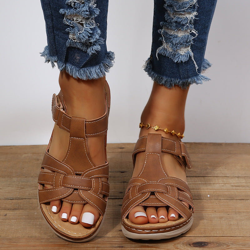 ⏰Last Day 70% OFF 🔥 2026 Comfort Vintage Leather Sandals