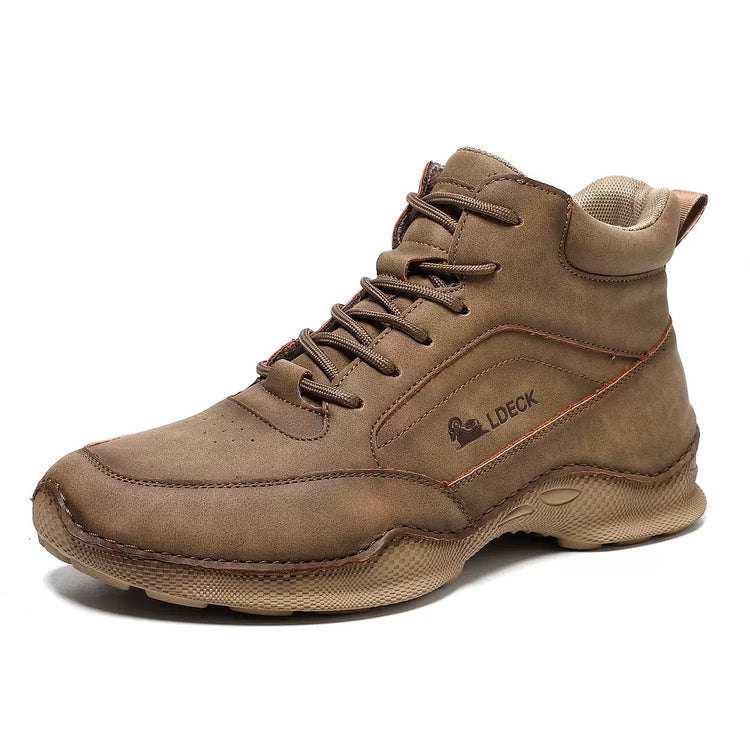 ⏰Last Day 70% OFF 🔥 TOPSFANO®Men's Genuine Leather Outdoor Waterproof Walking Shoes