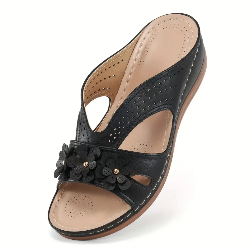 ⏰Last Day 70% OFF 🔥 Women's Floral Arch Support Sandals