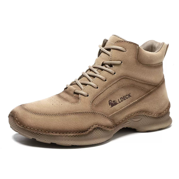 ⏰Last Day 70% OFF 🔥 TOPSFANO®Men's Genuine Leather Outdoor Waterproof Walking Shoes