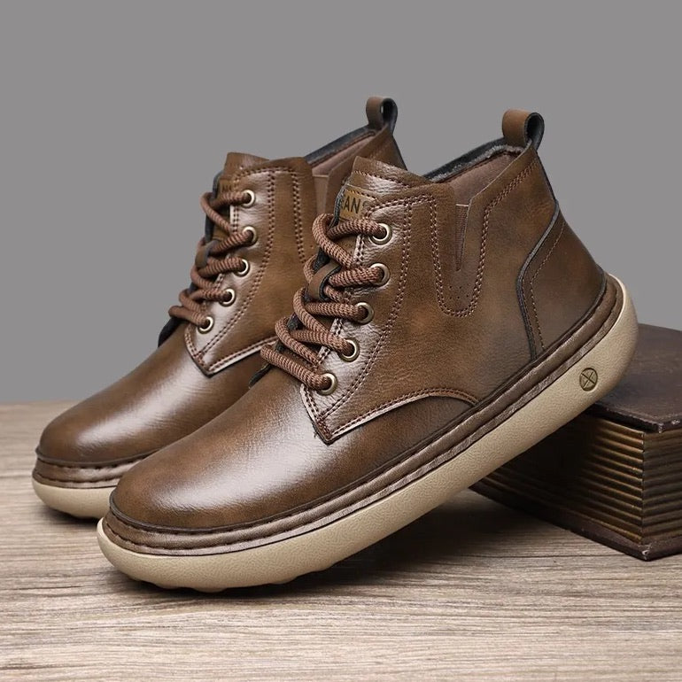 ⏰Last Day 70% OFF 🔥 TOPSFANO®Men's Genuine Leather Casual Boots