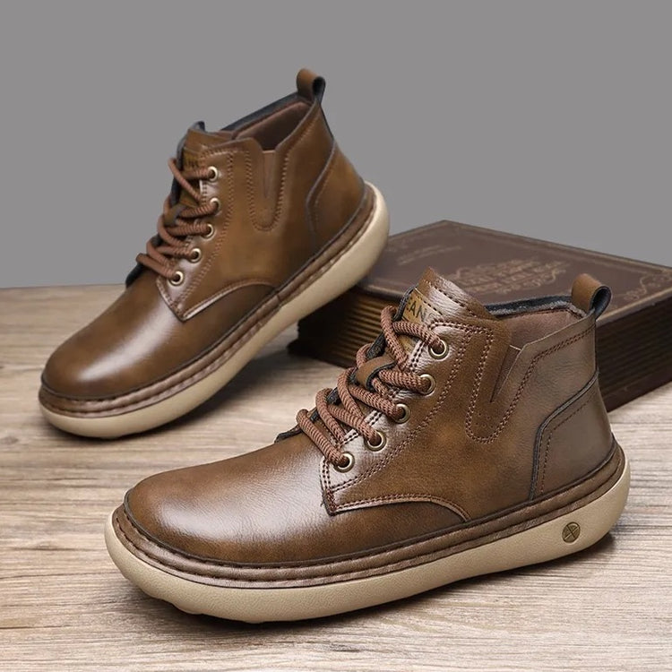 ⏰Last Day 70% OFF 🔥 TOPSFANO®Men's Genuine Leather Casual Boots