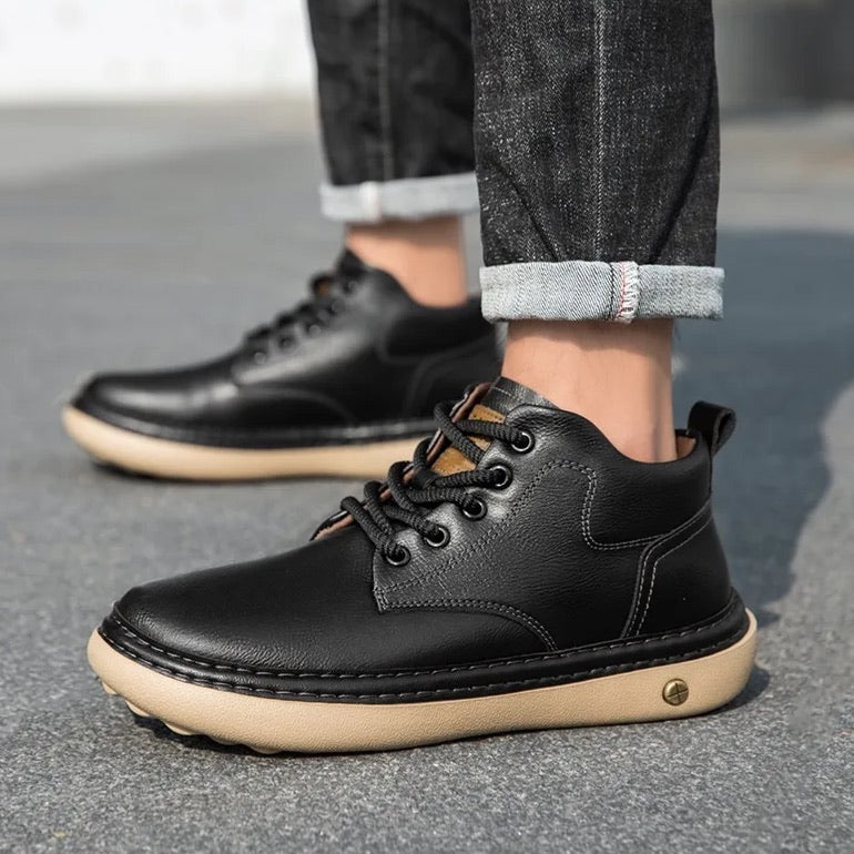 ⏰Last Day 70% OFF 🔥 TOPSFANO®Men's Genuine Leather Casual Boots