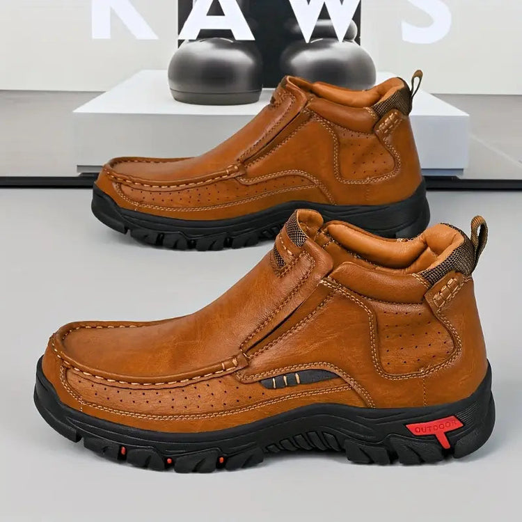 EaseStep Waterproof Non-Slip Ankle Boots – Soft Comfort & Support