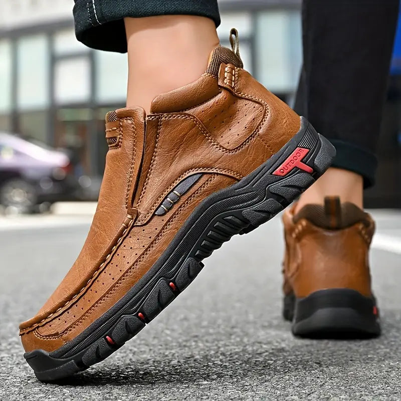 EaseStep Waterproof Non-Slip Ankle Boots – Soft Comfort & Support