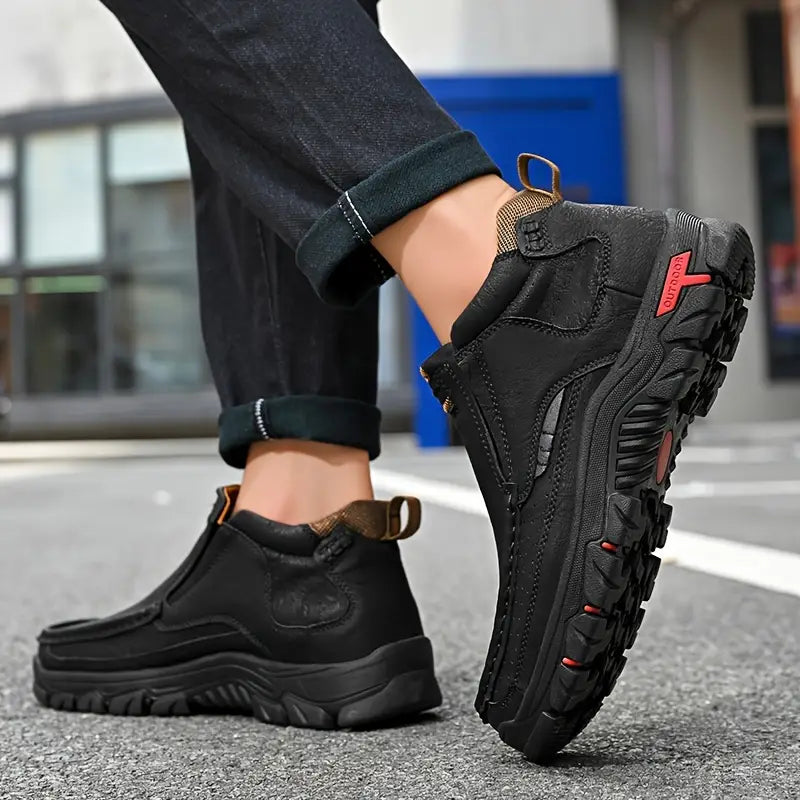 EaseStep Waterproof Non-Slip Ankle Boots – Soft Comfort & Support