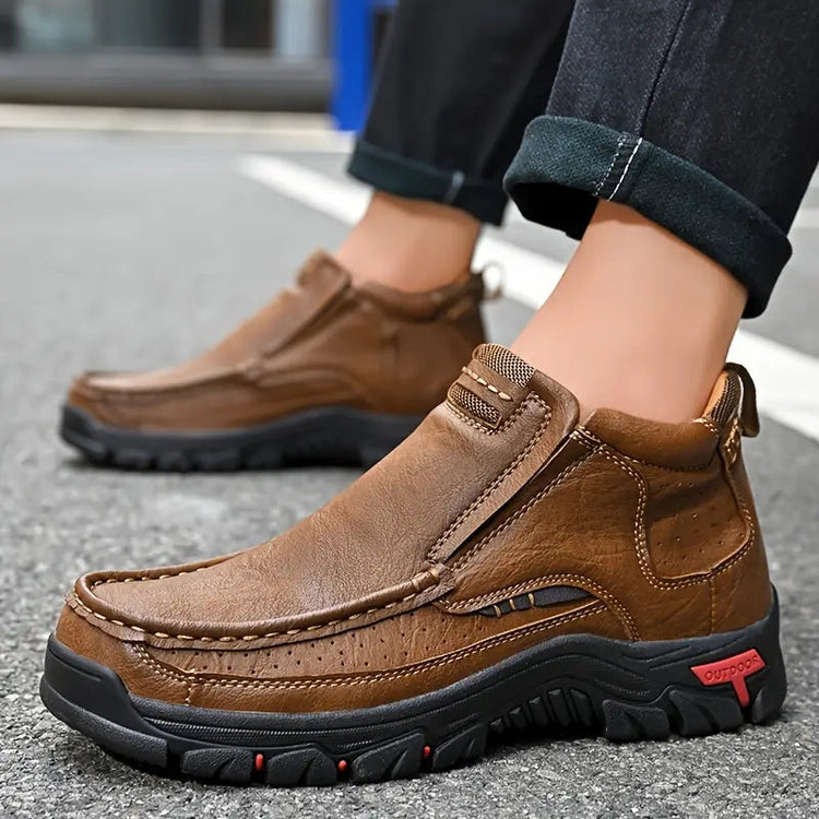 EaseStep Waterproof Non-Slip Ankle Boots – Soft Comfort & Support