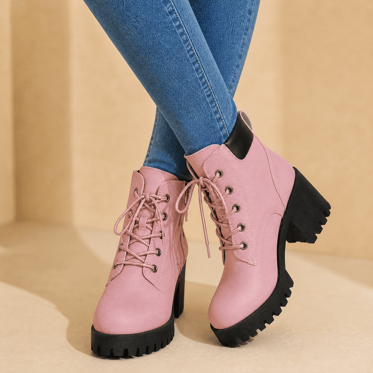 ⏰Last Day 70% OFF 🔥 TOPSFANO® Lightweight Chunky Platform Combat Boot