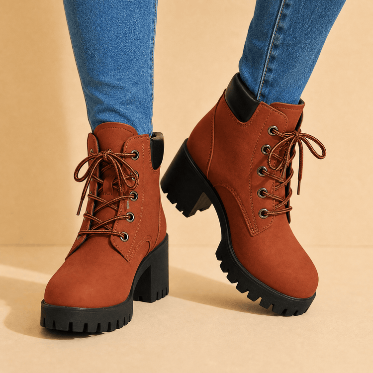 ⏰Last Day 70% OFF 🔥 TOPSFANO® Lightweight Chunky Platform Combat Boot